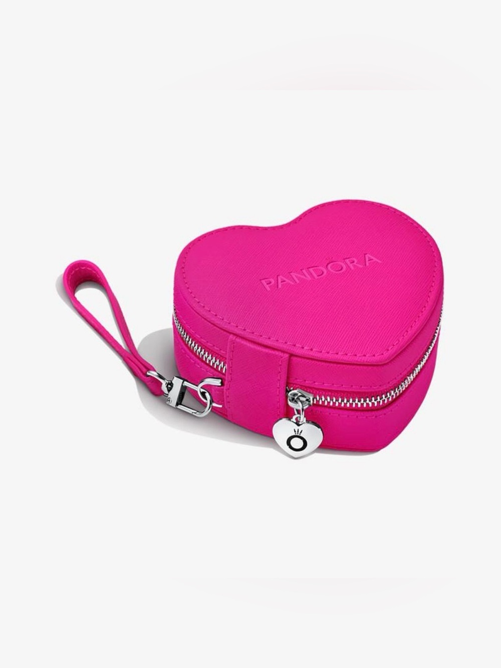 Brand New Pandora Heart-Shaped Jewelry Case